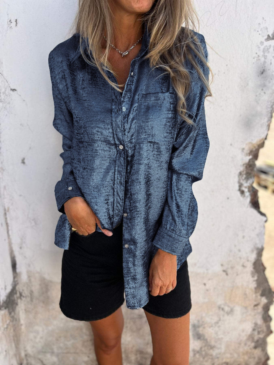 Marlene - Blouse en Soie Élégante