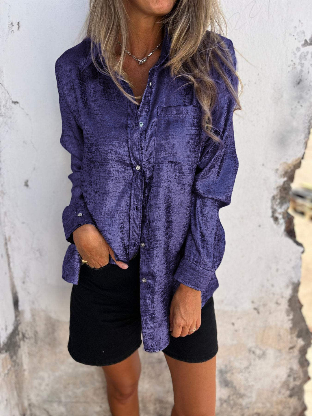 Marlene - Blouse en Soie Élégante
