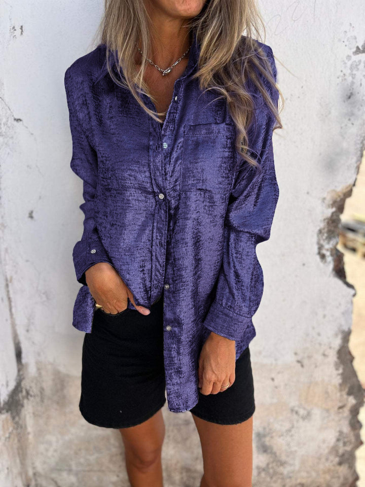 Marlene - Blouse en Soie Élégante