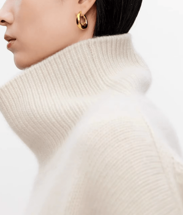 Lea | Pull élégant pour femmes avec col roulé