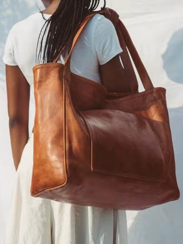 Sac à main géométrique à empiècements