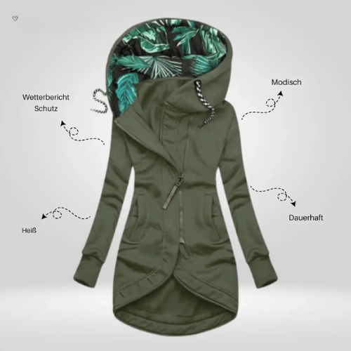 GEOGYA™ | Manteau d'hiver élégant pour femmes en laine premium