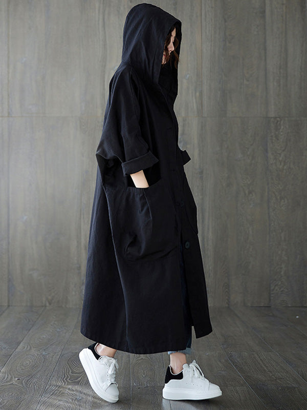Trenchs à capuche unis originaux