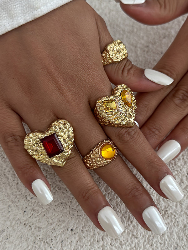 Bague géométrique