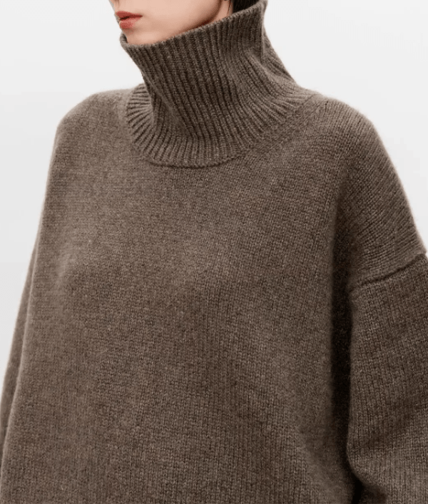Lea | Pull élégant pour femmes avec col roulé