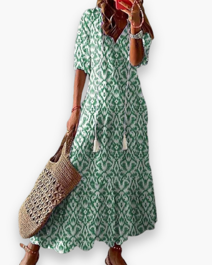 Robe de soirée élégante A-ligne pour femmes | Maxi