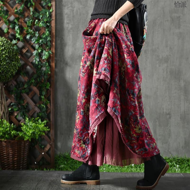 Rada - Jupe maxi à imprimé floral