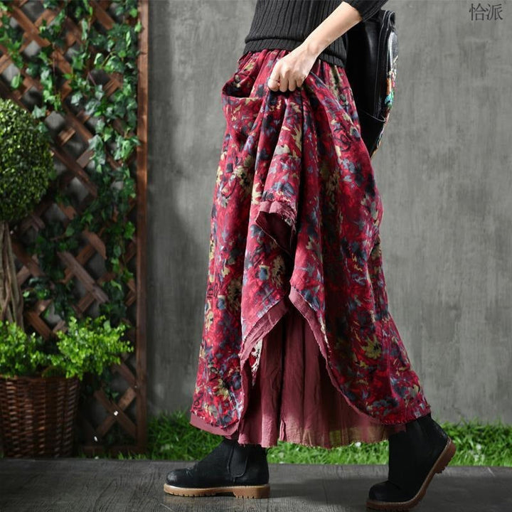 Rada - Jupe maxi à imprimé floral