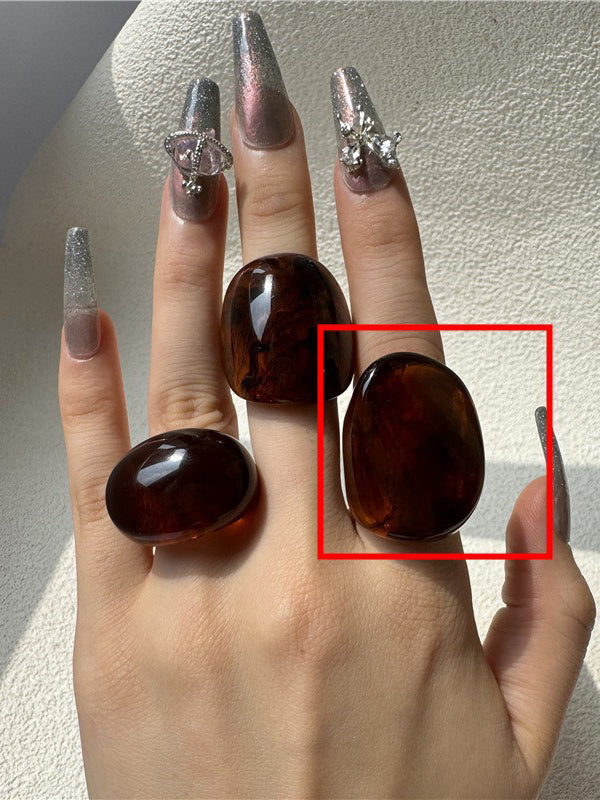 Bague géométrique