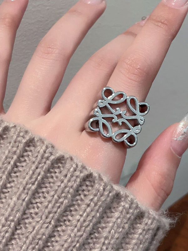 Bague géométrique