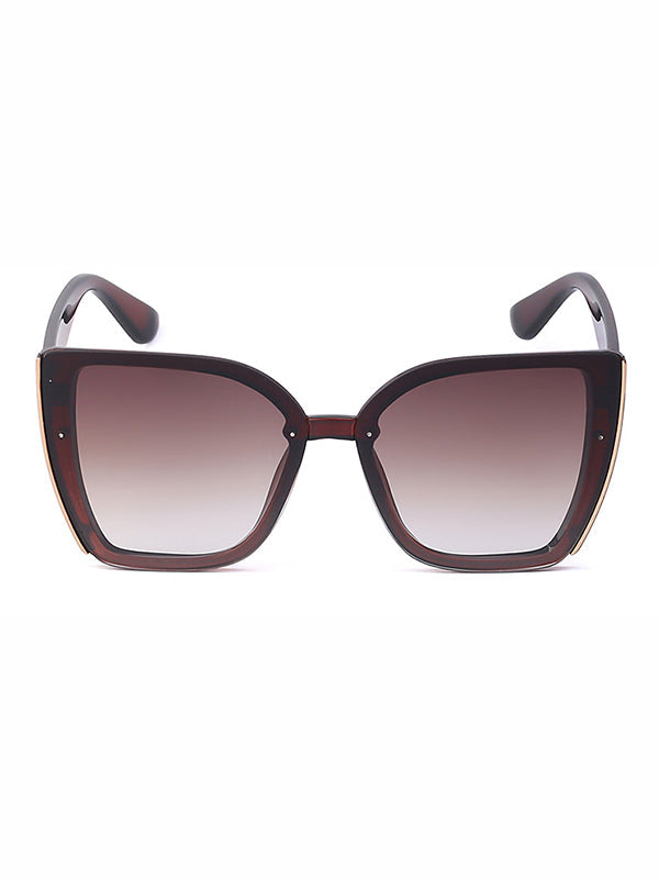 Lunettes de soleil géométriques anti-UV