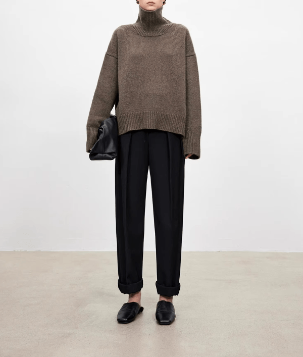 Lea | Pull élégant pour femmes avec col roulé