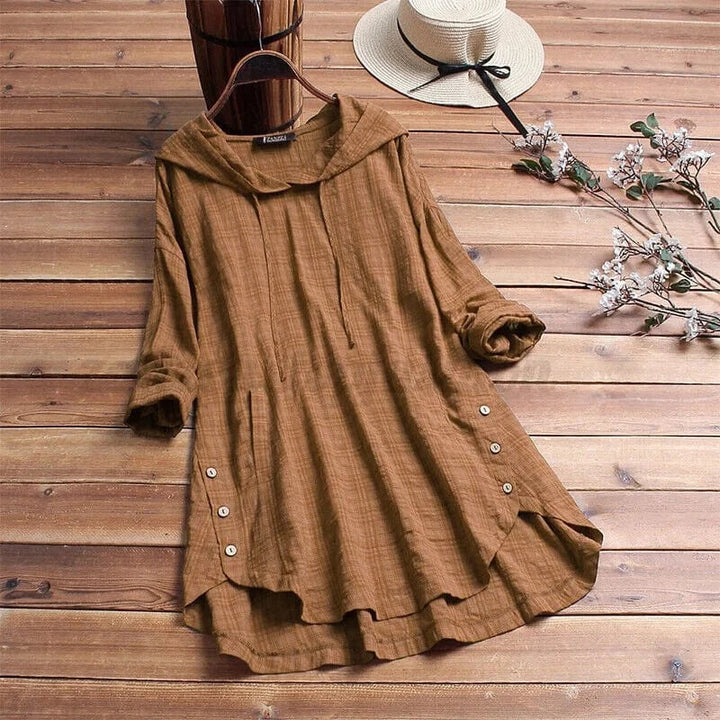 MELITTA - TUNIQUE-SWEATSHIRT AVEC CAPUCHE