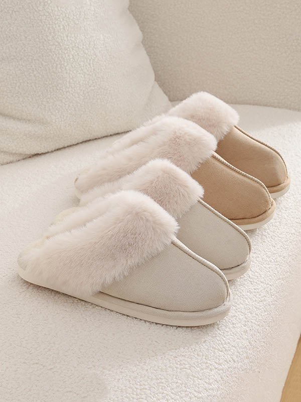 Mules à bout rond, à empiècements