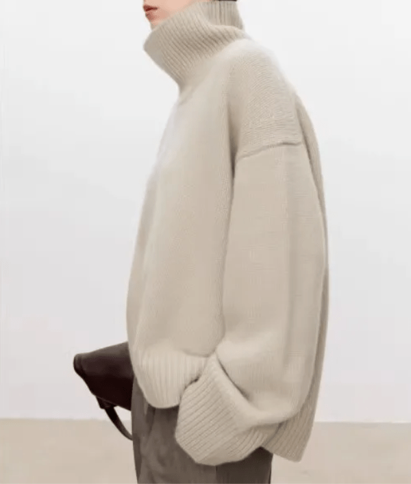 Lea | Pull élégant pour femmes avec col roulé