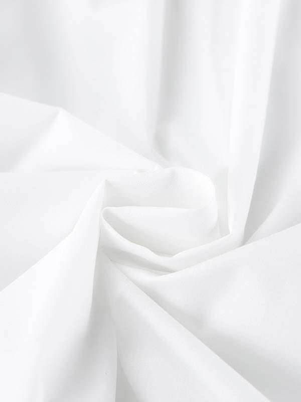 Robe mi-longue ample plissée sans manches, à empiècements, à fines bretelles, couleur unie