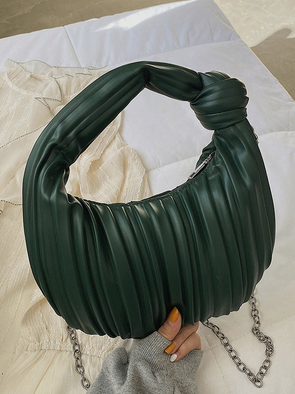 Sacs à fermeture éclair plissés à empiècements Accessoires Sacs à main Sacs à bandoulière