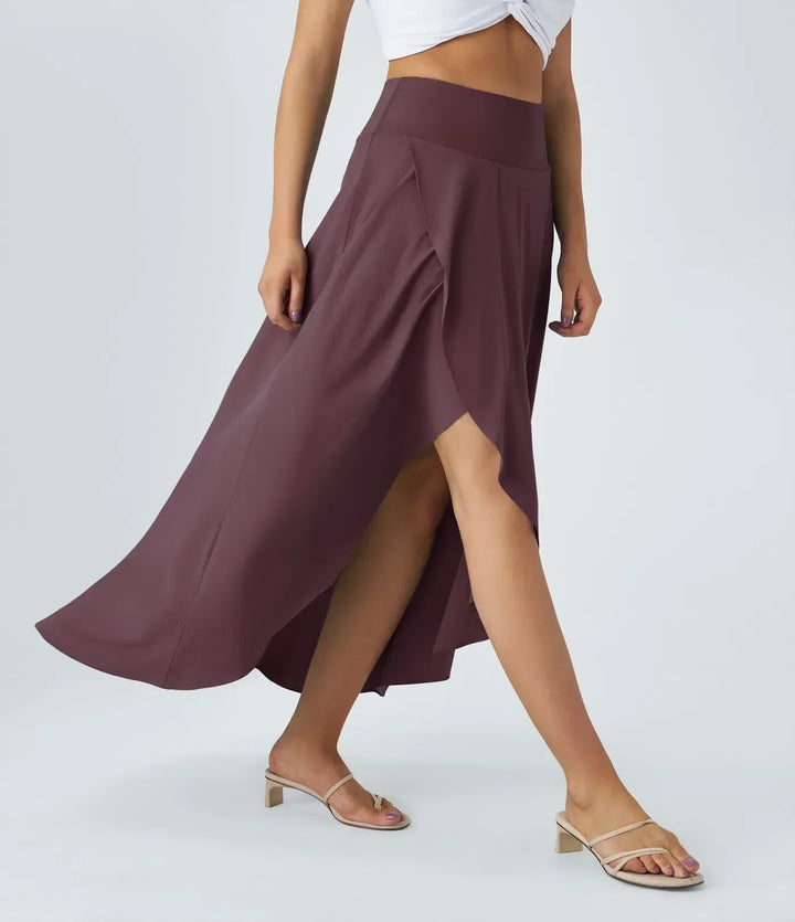 Natalia | Jupe maxi confortable avec fente