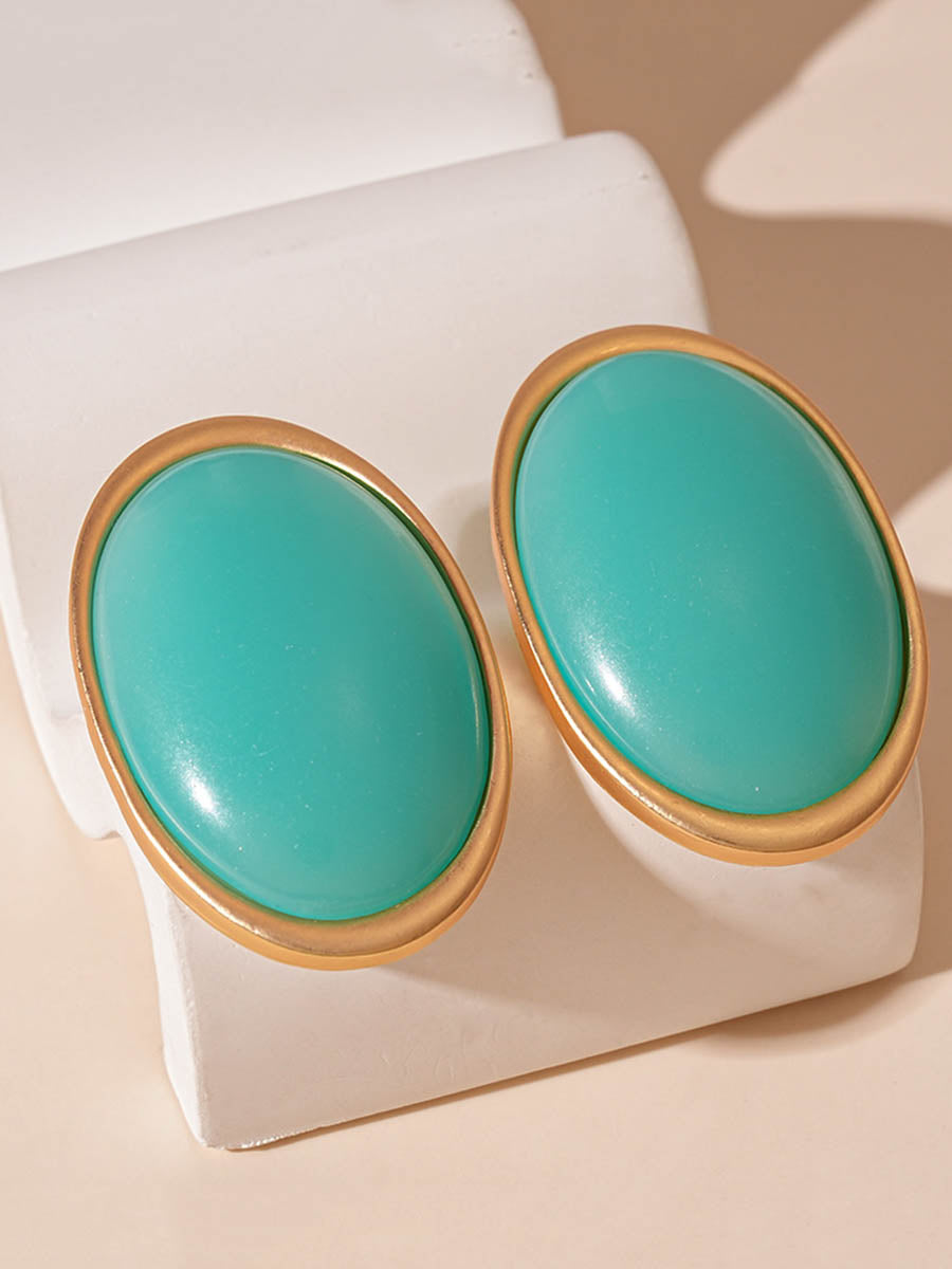 Boucles d'oreilles pendantes géométriques