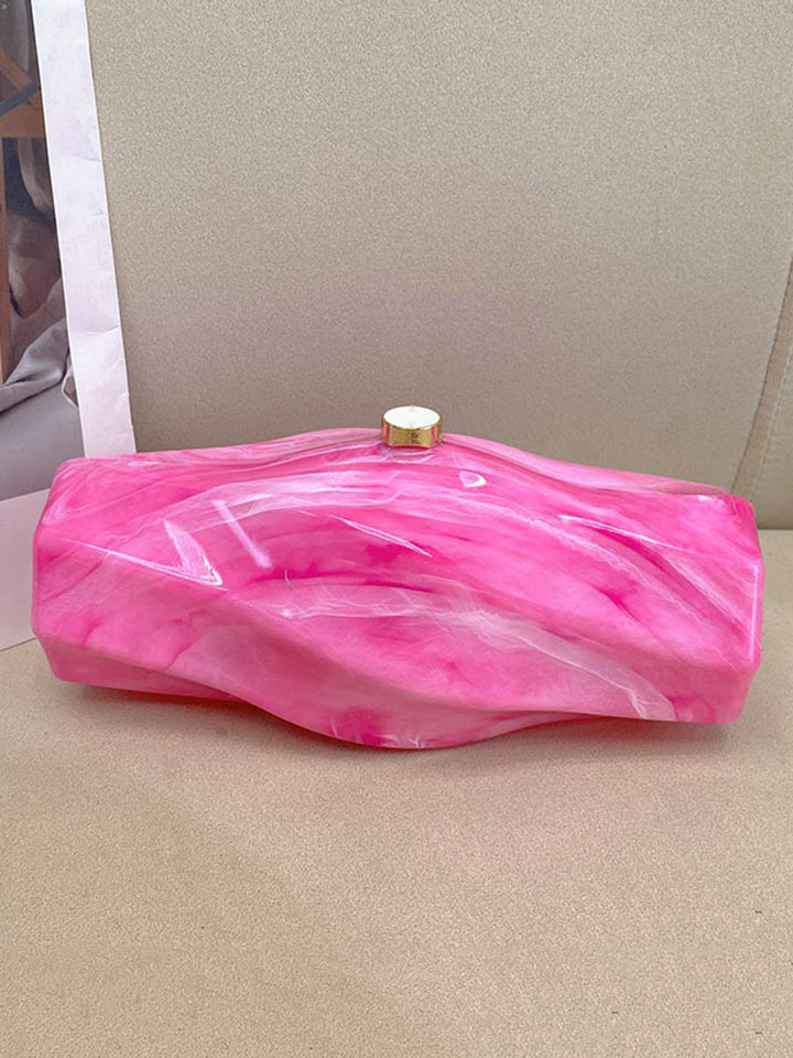 Sac à main géométrique à chaîne