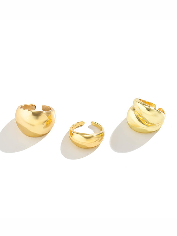 Bague réglable géométrique
