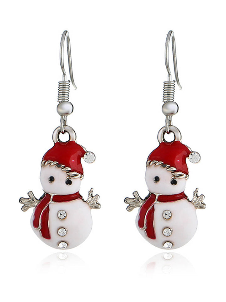 Boucles d'oreilles géométriques à coupe irrégulière