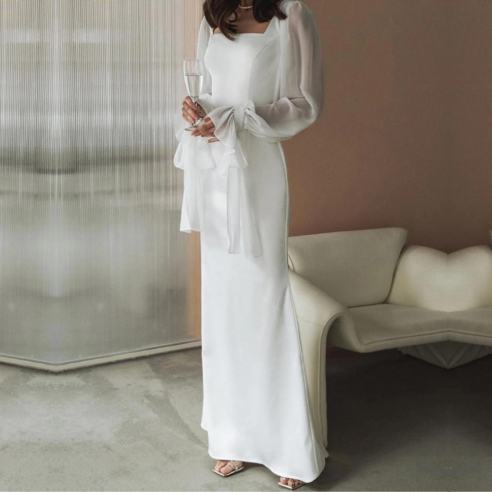 Robe Maxi de Mariage pour Femmes