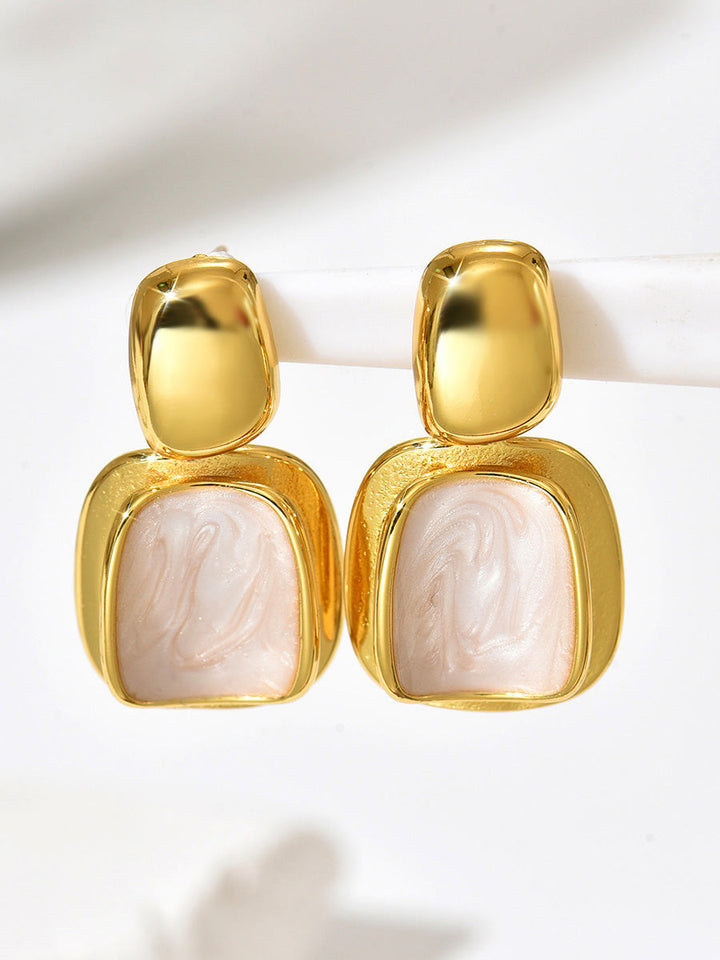 Boucles d'oreilles géométriques
