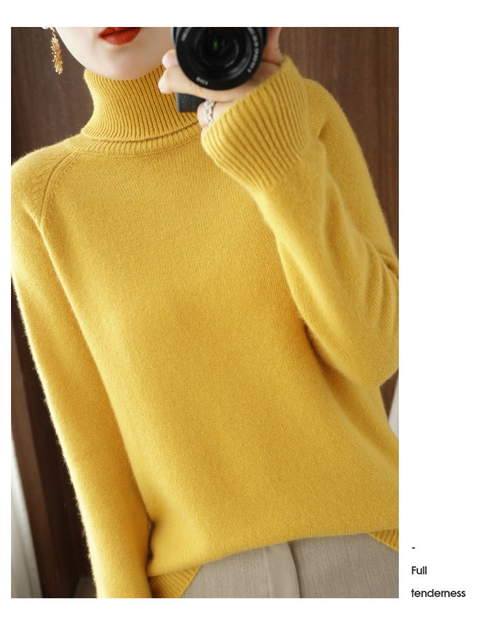 Pull en cachemire doux, confortable et élégant pour femmes