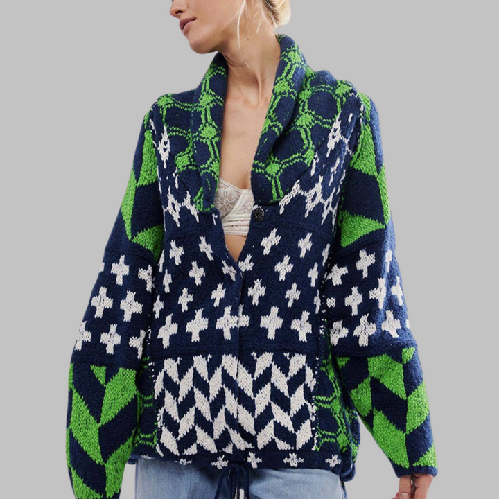 Laura | Cardigan féminin intemporel en matériaux doux