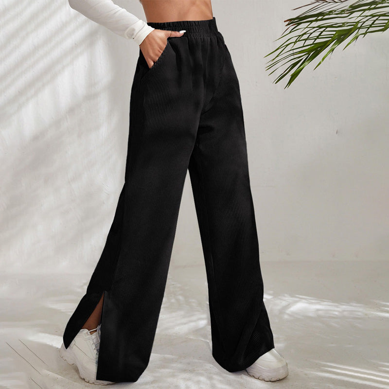 Aeri - Superbe pantalon en tissu évasé