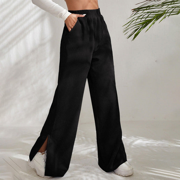 Aeri - Superbe pantalon en tissu évasé