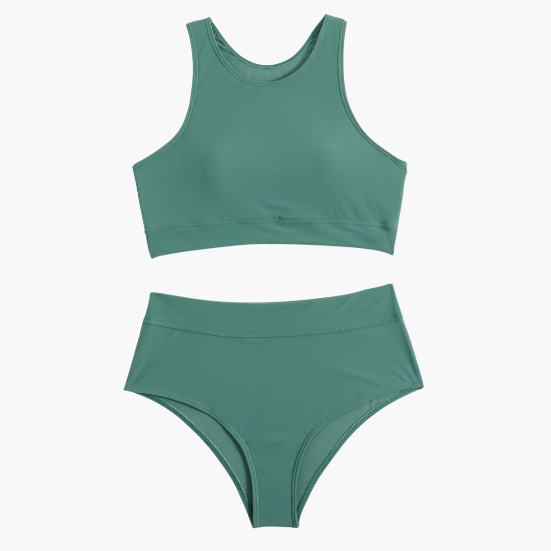 Bikini Sportif - Ensemble Bustier pour Femmes pour la Natation et l'Entraînement