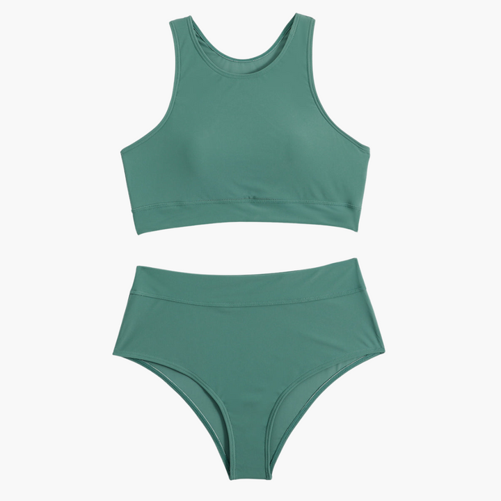 Bikini Sportif - Ensemble Bustier pour Femmes pour la Natation et l'Entraînement