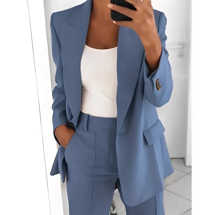 Alexes - Costume pour femmes avec blazer et pantalon