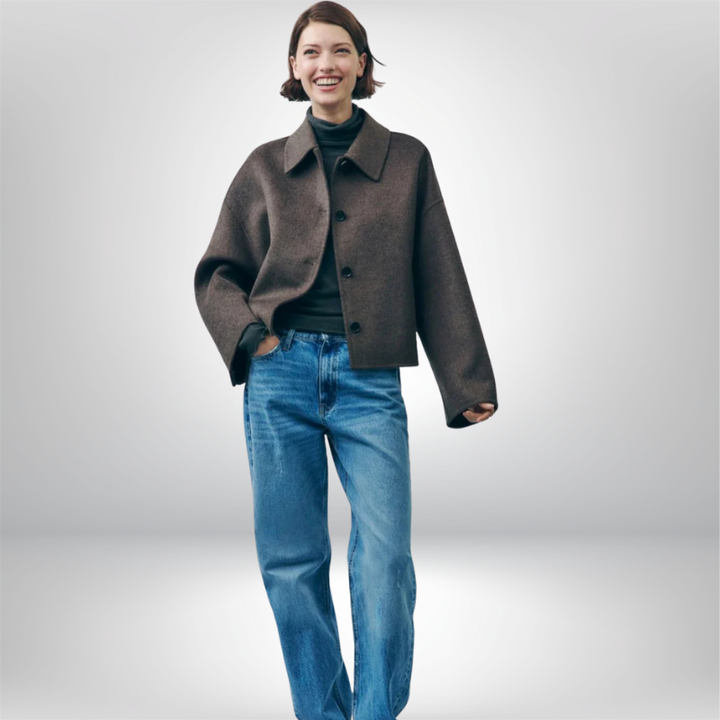 Veste de transition pour femmes courte | Élégante Oversized