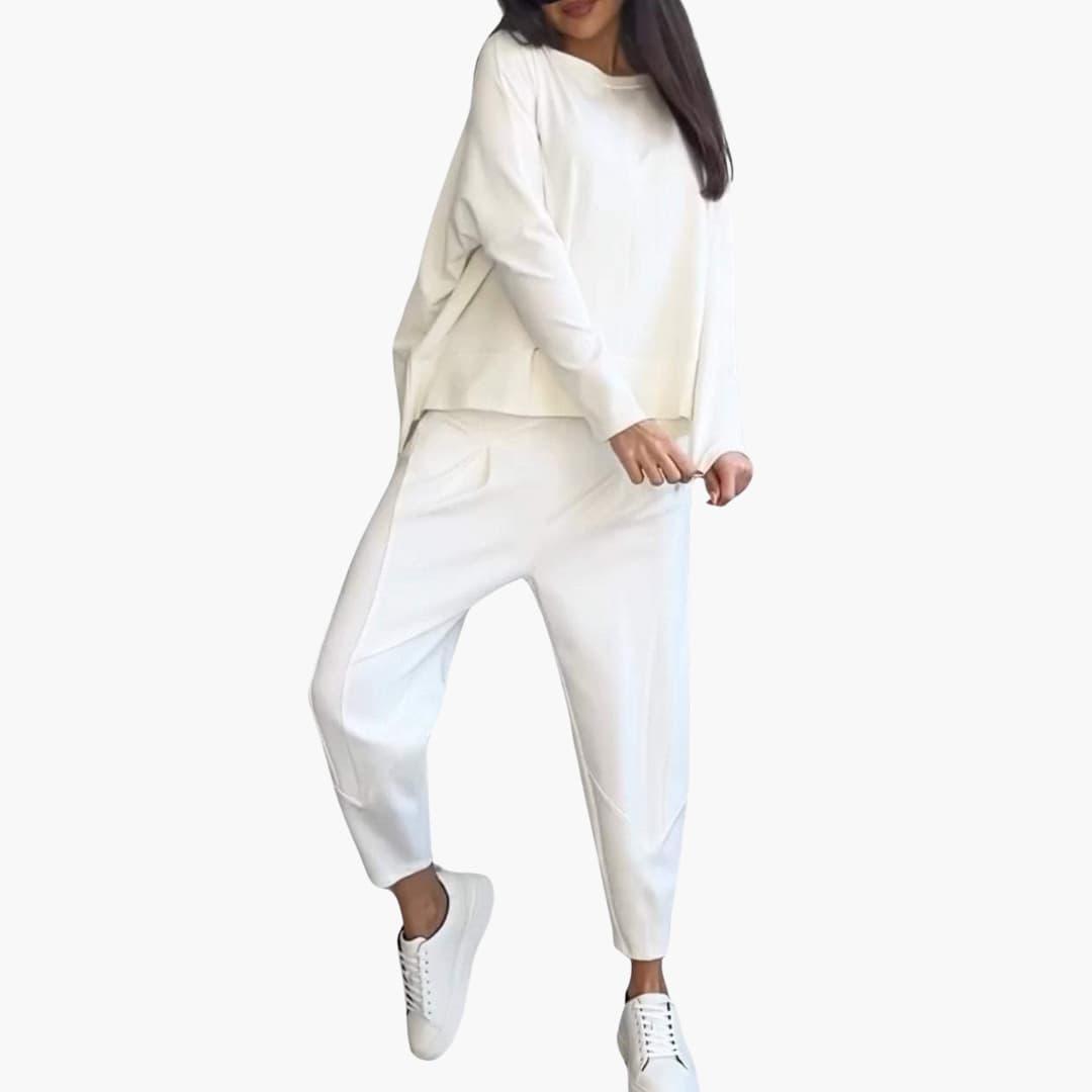Ensemble deux pièces élégant et confortable pour femmes