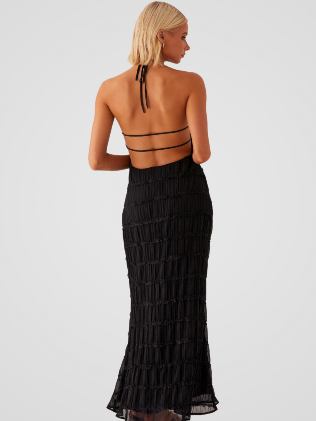 ROBE MAXI TEXTURE SOLÈNE