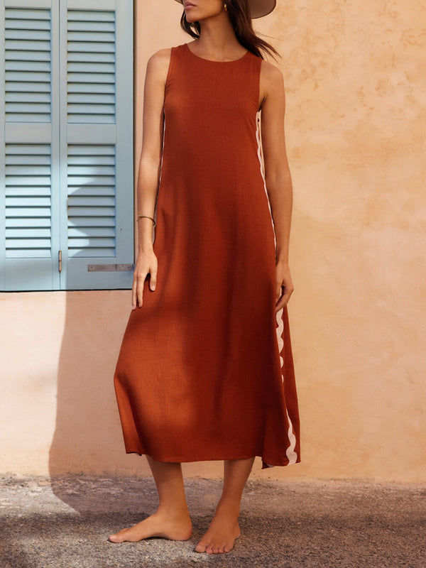 Mariah | Robe maxi fluide pour femmes - Élégante et aérienne