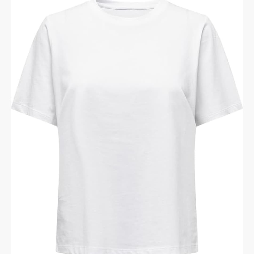 T-shirt pour femmes avec col rond et manches courtes