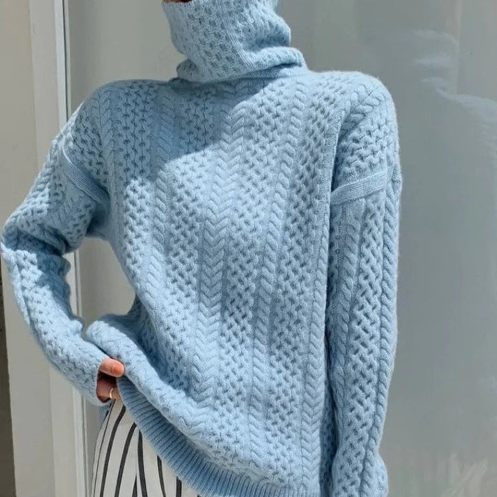 Pull pour femmes douillet | Col roulé