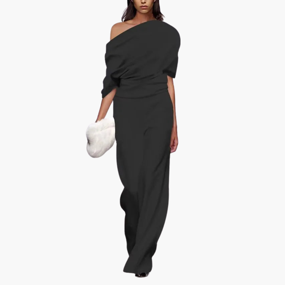 Combinaison élégante à bouton unique pour femmes - Tendance printemps