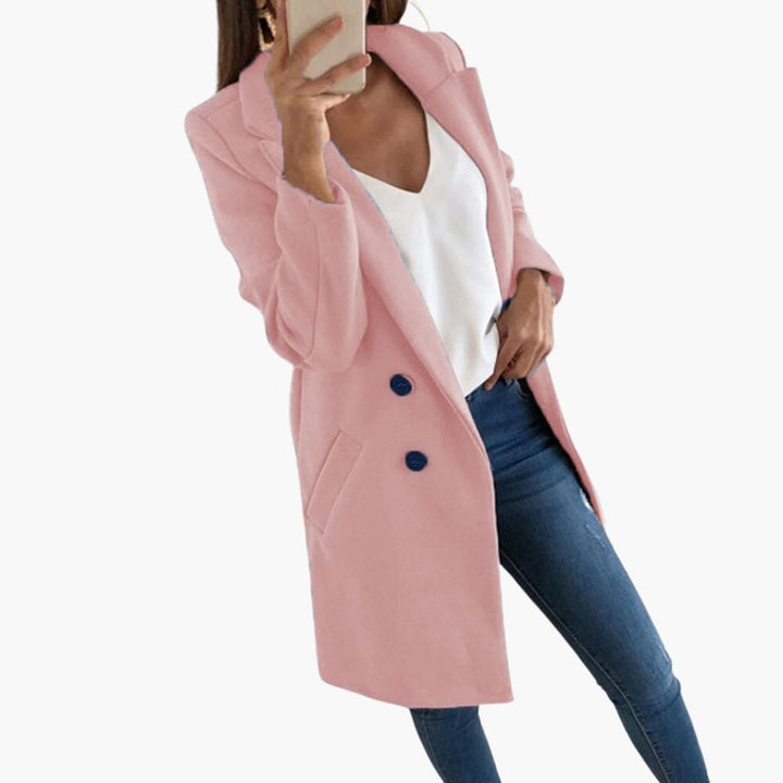 Manteau à fermeture éclair pour femmes