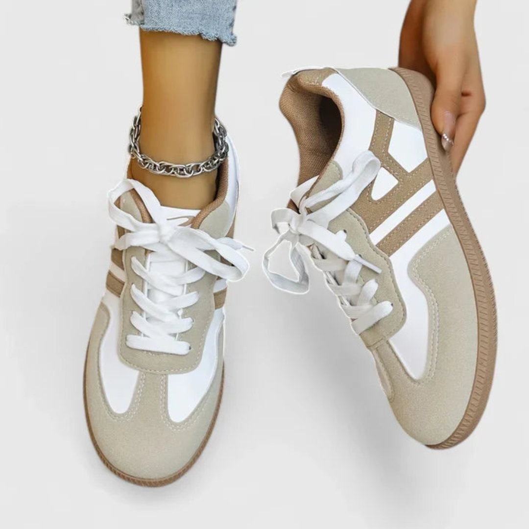Anja | Baskets Retro à Lacets pour Femmes
