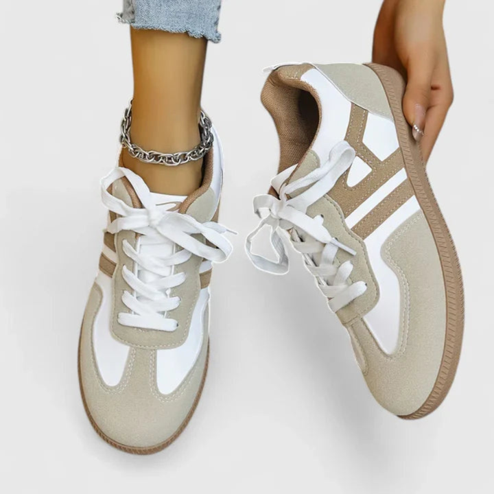 Anja | Baskets Retro à Lacets pour Femmes