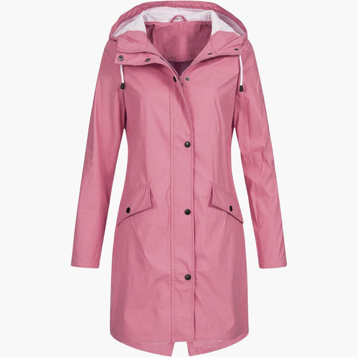 Parka à capuche avec poches pour femmes