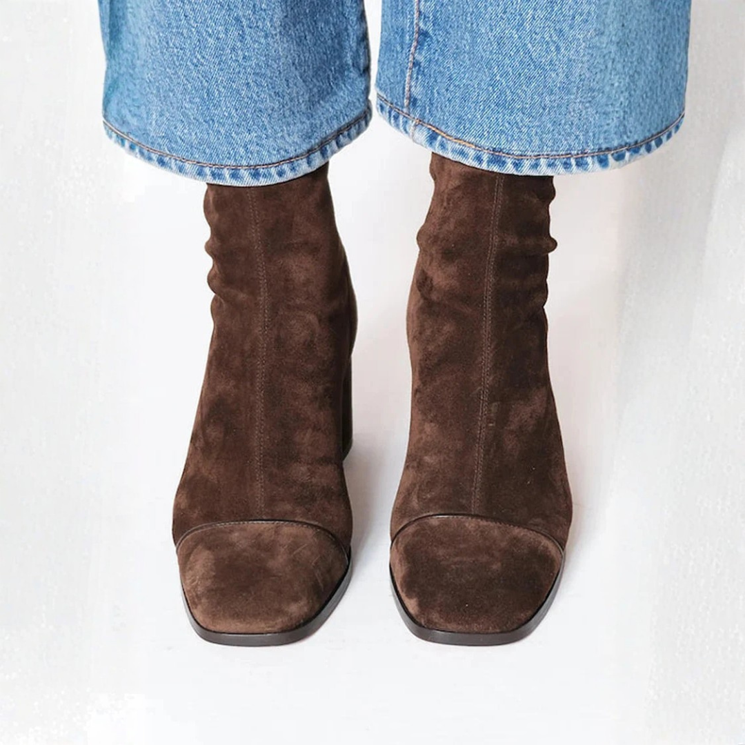 Claudia | Bottines confort pour femmes avec talon