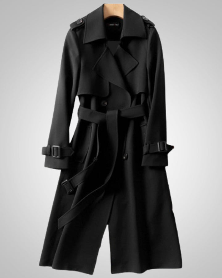 Sandra | Manteau Trench Classique à Ceinture pour Femmes