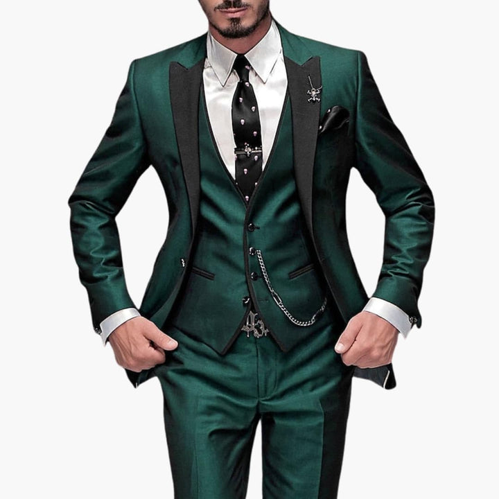 Costume classique pour invité de mariage - pour hommes dans un style luxueux