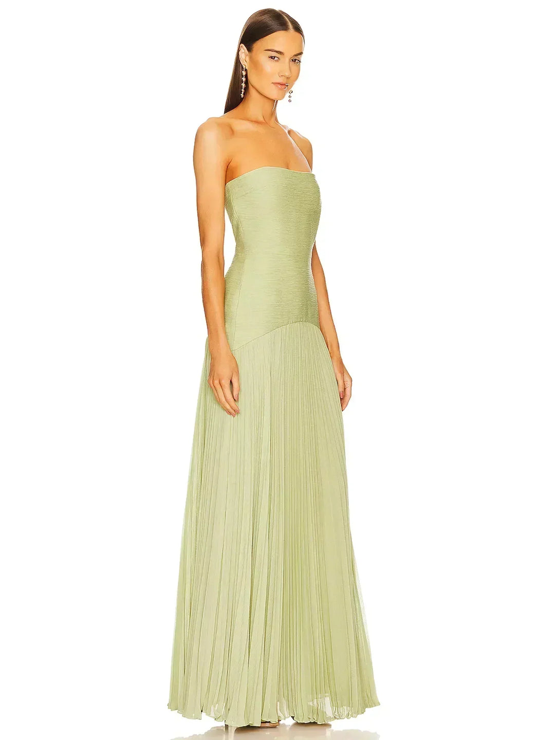 Zynella - Robe maxi sans manches avec taille basse